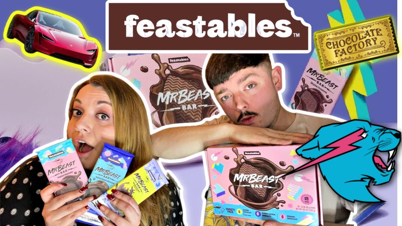 SPOTTED: Feastables MrBeast Chocolate Bars and Cookies - The