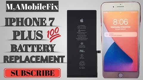 Replacement the battery in your iphone 7 plus in 3 minutes done #iphone #iphone7plus #mamobilefix