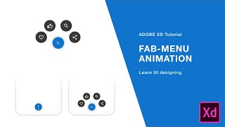 Floating Action Button Adobe XD | FAB | Adobe XD Design Tutorial screenshot 4