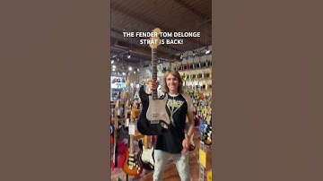 Thumbnail of The Fender Tom Delonge Strat is back! Which would you choose? #creamcitymusic #tomdelonge #fender