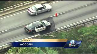 Medical examiner: 1 dead after car overturns on I-26