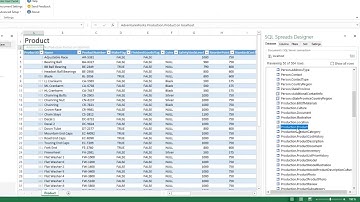 How to use the SQL Spreads Excel Add In to update the data in a SQL Server table