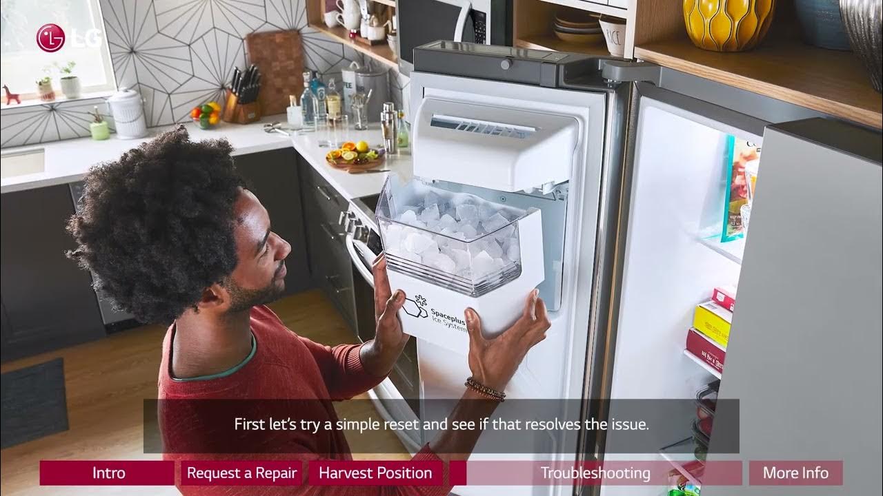 [LG Refrigerators] Troubleshooting An LG refrigerator Ice Tray That