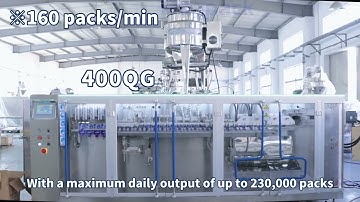 High speed doypack packing machine-Sachet machines #doypackmachine Premade pouch packing machine