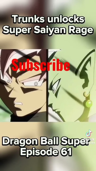 Trunks Goes Super Saiyan Rage English Dub Trunks goes super Saiyan rage - YouTube