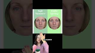 Color Analysis #seasonalcoloranalysis #seasonaltransformation #coloranalysis #beauty