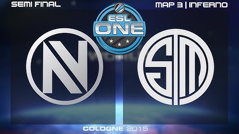 ESL One Cologne 2015 Semi Final EnVyUs vs. TSM Map3 Inferno