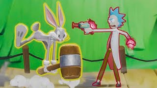 Rick and Bugs Bunny Unique Interactions - MultiVersus HD