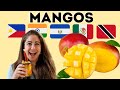Comment le monde mange la mangue  philippines inde mexique el salvador trinitettobago