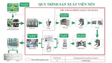 Quy trình sản xuất viên nén đạt chuẩn GMP-WHO của Dược phẩm PQA