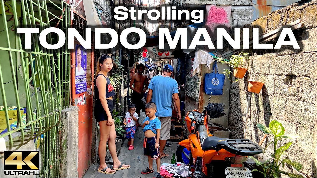 First Time Walking This Part Of Tondo Manila Philippines [4k] Youtube