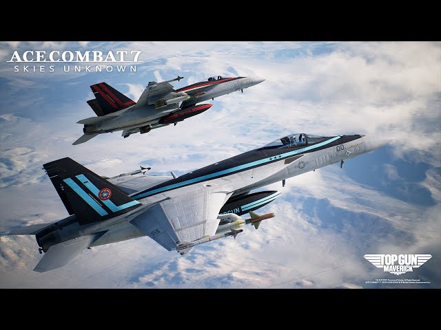 Ace Combat 7 Top Gun DLC Launch Trailer Includes the DarkStar
