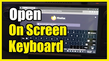How to Open the Keyboard on Screen on Steam Deck Desktop Mode (Fast Tutorial)