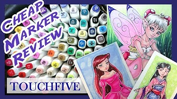 TOUCHFIVE Marker Review (Cheap Copic Alternative)