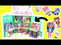 Gabby's Dollhouse Build with Gabby, Cakey, Pandy, Boxcat, Mercat, DJ Catnip, Kitty Fairy Toys