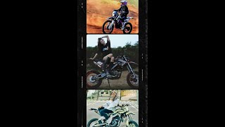 KLX SUPERMOTO versi cewek hijab