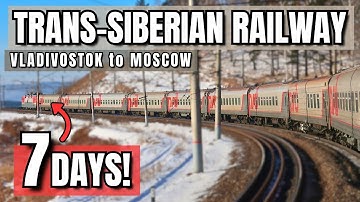 164 uur op de langste spoorlijn ter wereld. Epische Trans-Siberische reis | Vladivostok - Moskou