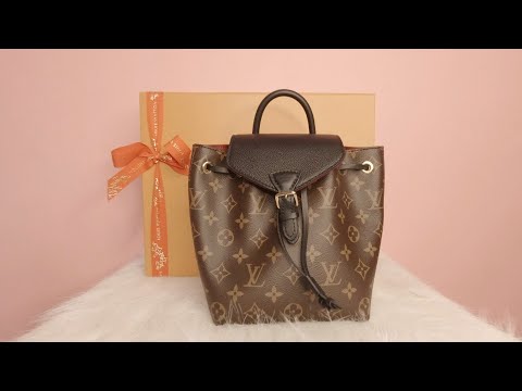 Louis Vuitton Montsouris BB Backpack, Review, What's In My Bag & Ways To  Wear!