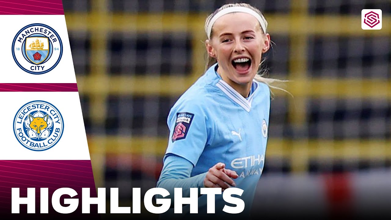 Manchester City vs Leicester City | What a Goal | Highlights | FA Women ...