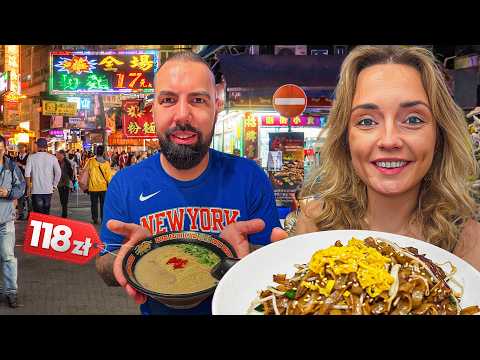 WIELKI TEST JEDZENIA W HONGKONGU! TANIE VS. DROGIE! | Check In