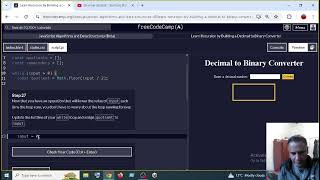 Learn Recursion by Building a Decimal to Binary Converter step 27