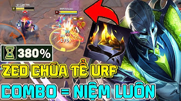 ZED URF 2025 - SIÊU RỈA KHIẾN ĐỐI THỦ MAX ỨC CHẾ PHẢI ĐÂM ĐẦU VÀO TRỤ