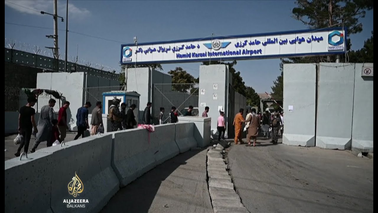 تنسق الولايات المتحدة وحركة طالبان الأمن في مطار كابول