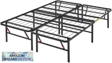 Amazon Basics Foldable Metal Platform Bed Frame with Tool Free Setup 14 Review