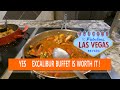 Excalibur Buffet in Las Vegas 2022, 美國拉斯維加斯 石中劍酒店自助餐, Excalibur 엑스칼리버 뷔페