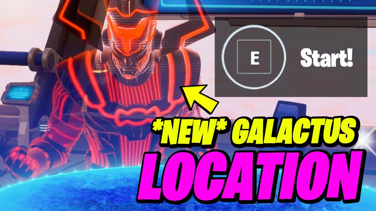 New Galactus Location Fortnite Galactus Event Leaked Youtube