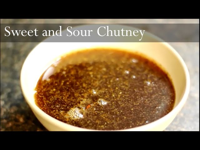 Instant Sweet & Sour Chutney