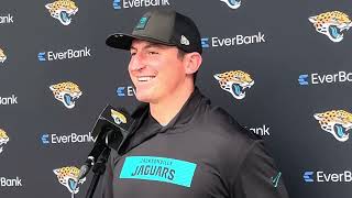 Jacksonville Jaguars OC Grant Udinski Talks Trevor Lawrence, Rookies From Minicamp