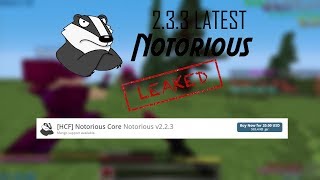 ⚠️ NOTORIOUS 2.2.3 HCF / KITMAP CORE ⚠️ | ✔ LEAKED ✔ | ⚡ MINECRAFT 1.7.10 - 1.8 ⚡