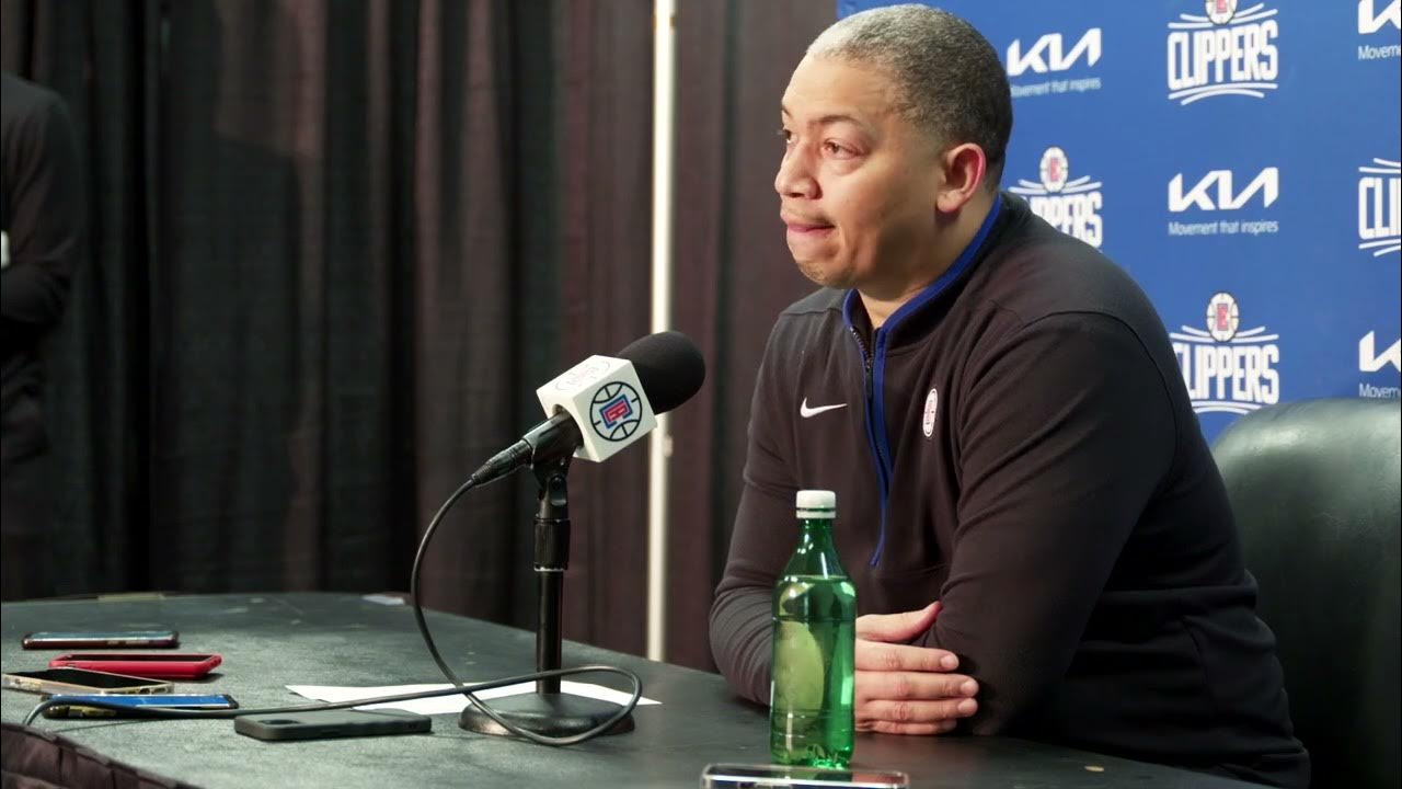 Ty Lue postgame; Clippers lost to the Hawks YouTube