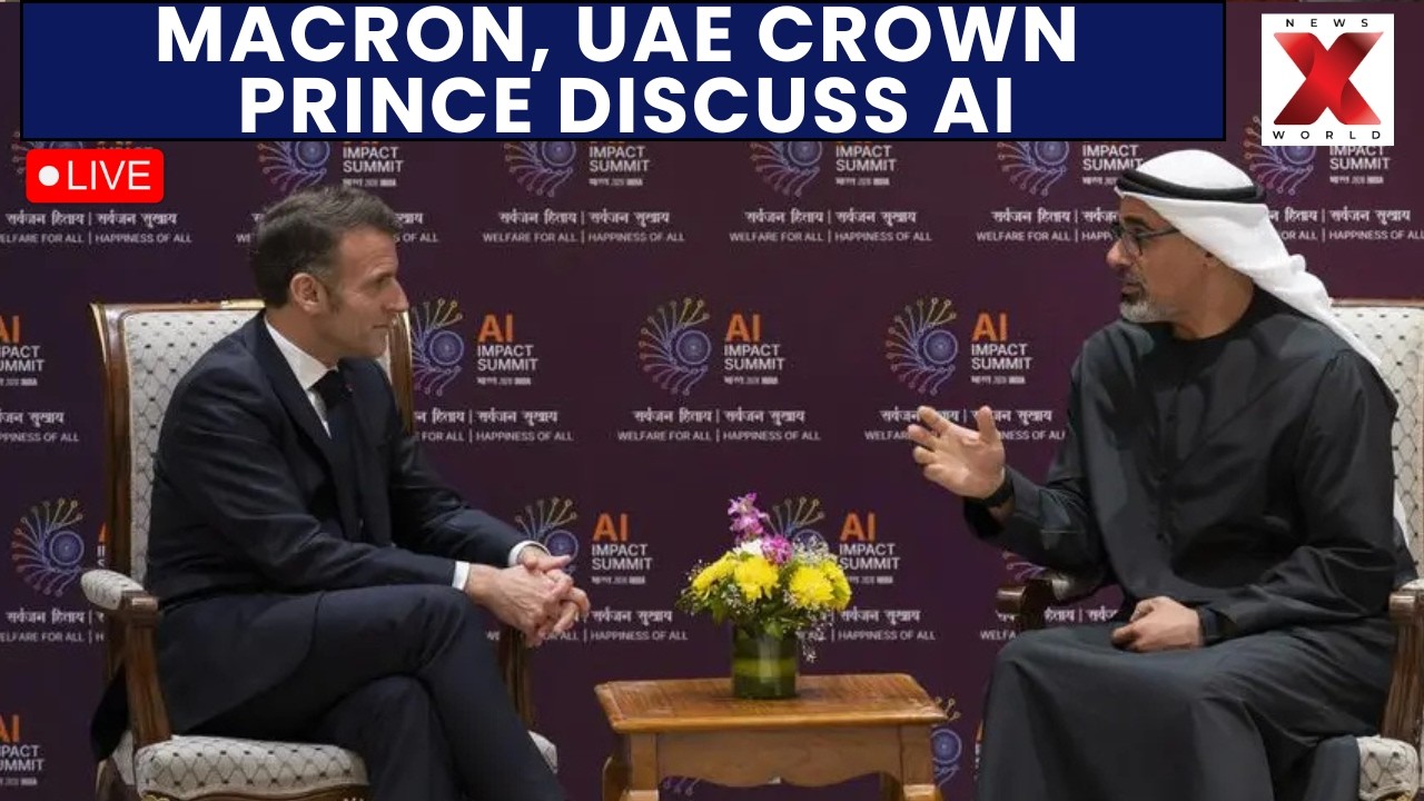 Macron AI Summit LIVE : Macron, Lula And UAE Crown Prince Hold Talks At AI Summit | NewsX World