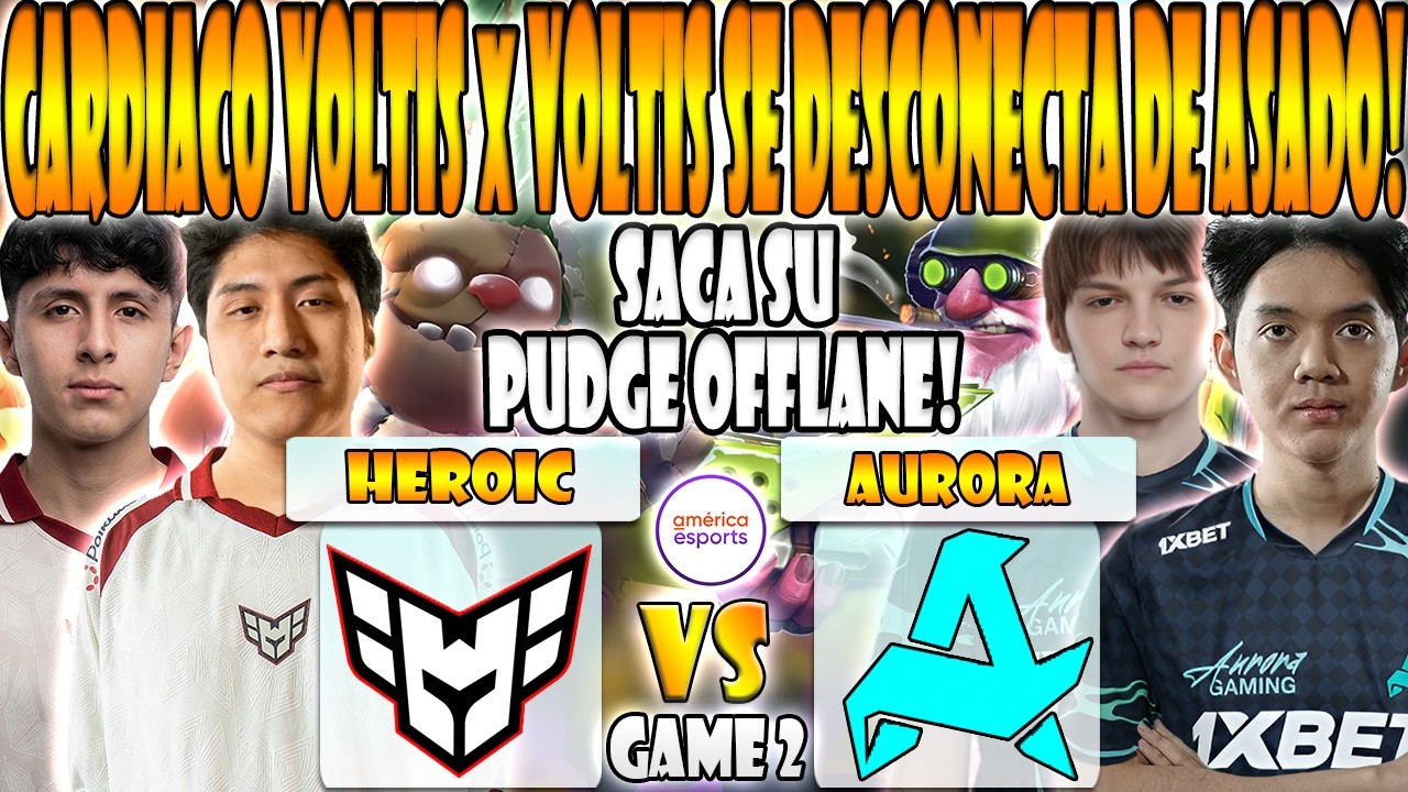 HEROIC vs AURORA BO3[GAME 2] WISPER, TAILUNG, YUMA VS MIKOTO, V-TUNE, MIRA - PGL WALLACHIA SEASON 7