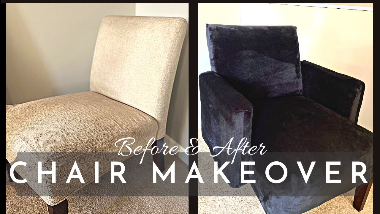 Chair Makeover | Chair Flip Before and After | DIY Chair Upholstery