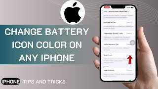 How To Change Battery 🔋 Icon Colour On Any iPhone 11, 12, 13, 14 (iOS16) How To Change Battery Icon Colour On Any Iphone 11 12 13 14 Ios16