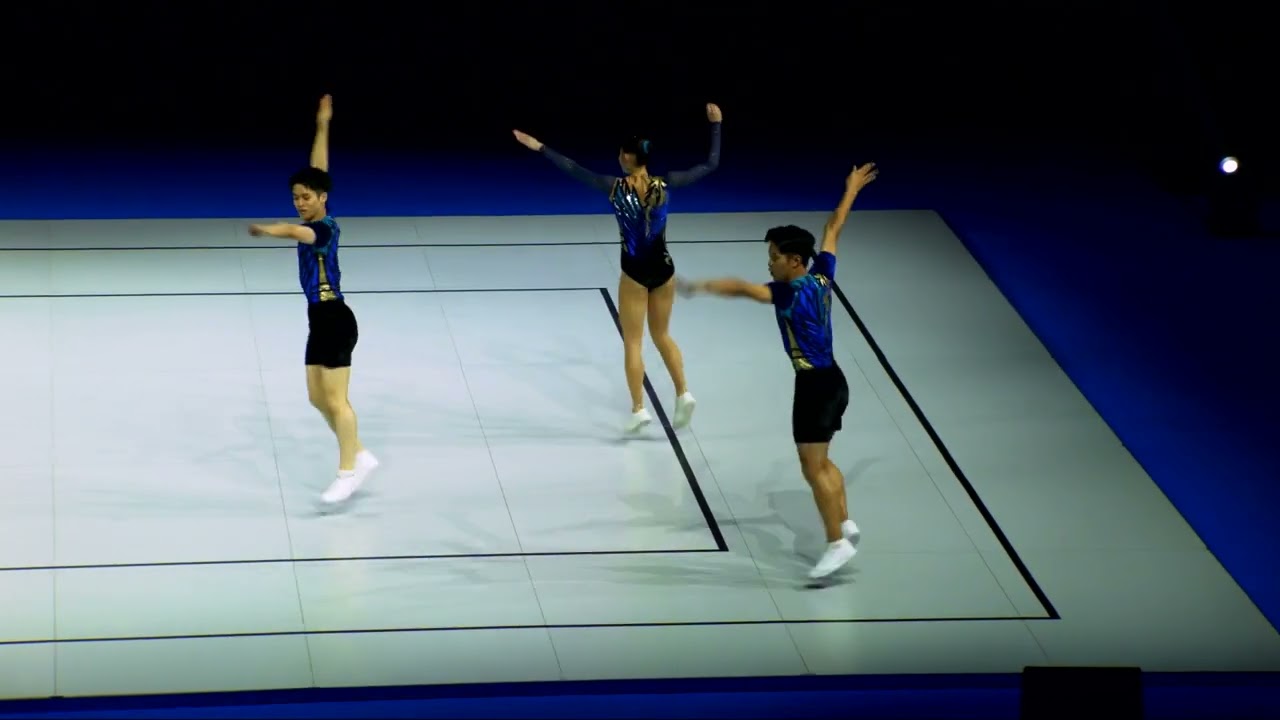 Japan (JPN) - 2024 Aerobic Worlds, Pesaro (ITA) Qualifications Trio