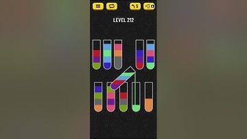 Water Sort Puzzle - level 212