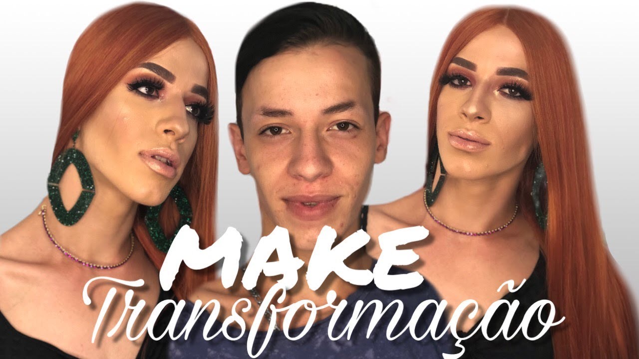 MAKE TRANSFORMAÇÃO BAPHO | HOMEM-MULHER - Odara Nogueira