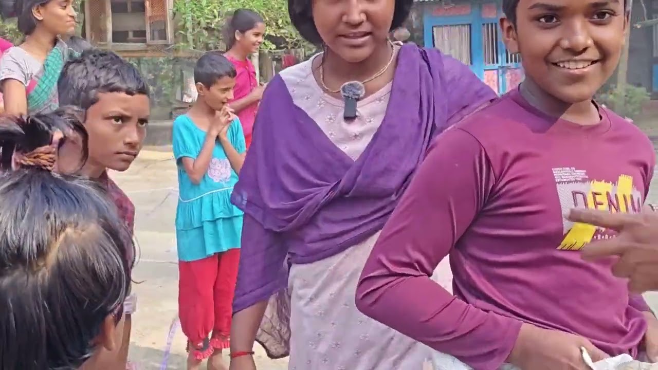 হাটু গেড়ে বেলুন ফাটানো প্রতিযোগিতা 🎈🥰😍