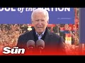 Live: Biden campaign rally in Des Moines, Iowa