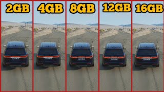 BeamNG Drive Ram Comparison 2GB VS 4GB VS 8GB VS 12GB VS 16GB