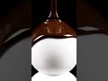 Ultimate Chocolate Drizzle ASMR | Perfect Glossy Coating #Shorts