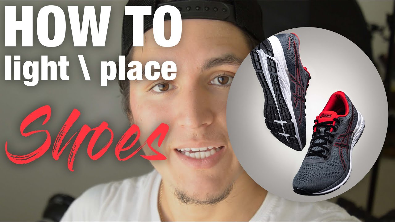 HOW TO light & shoot shoes in 15 minutes ⎪JOSHUA MARTINEZ PHOTO - YouTube