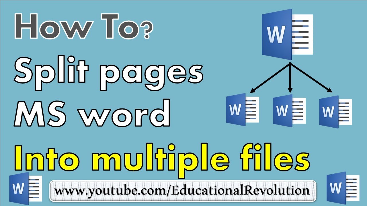 split-pages-form-ms-word-file-and-save-into-multiple-files-learn-ms-word-split-youtube