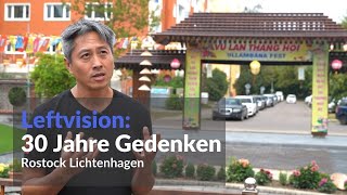 Rostock Lichtenhagen, 30 Jahre Gedenken | Leftvision