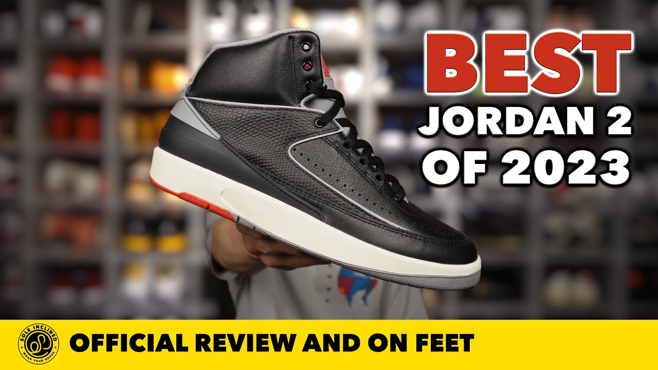 The Air Jordan 2 'Black Cement' Is One of the Best Looking Jordan 2s Ever.  Review and On Feet!