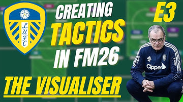 FM26 | Creating tactics using In & Out of Possession formations | E3 | The Visualiser